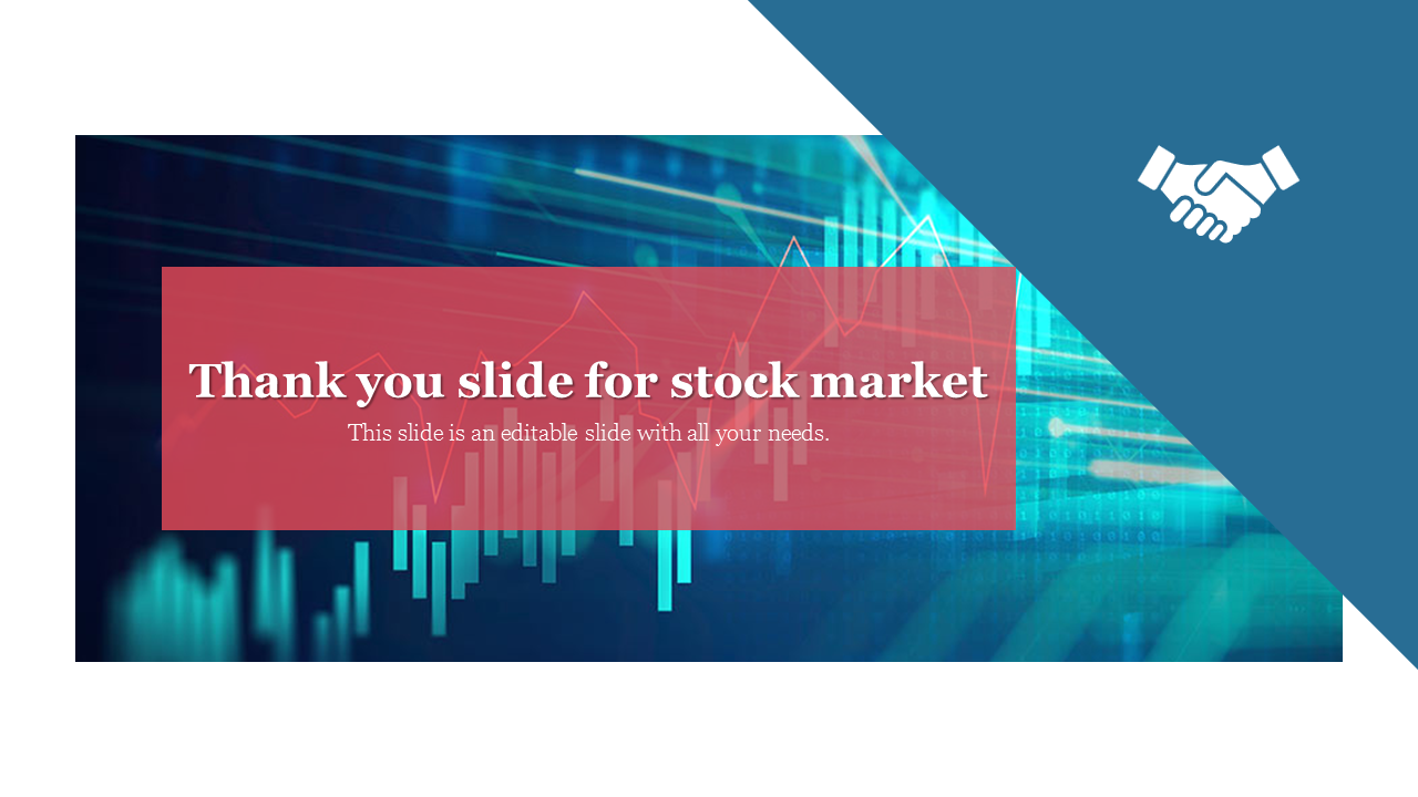 Thank you slide for stock market
